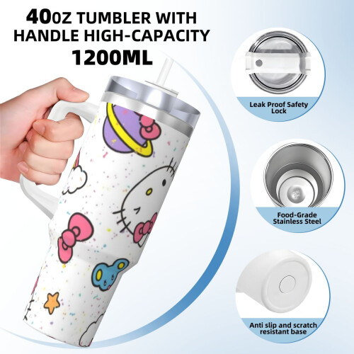 Gobelet Hello Kitty en acier inoxydable 1,2 L 1