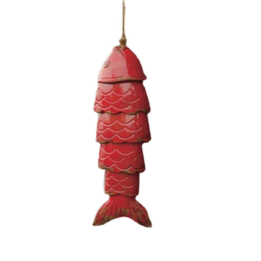 Koi Fish Wind Chime Home Garden Gift