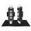 Christmas LED tail light for bike, USB rechargeable 4