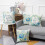 Fodere per cuscini primaverili in stile rustico, set da 4 pezzi (45x45 cm) 2