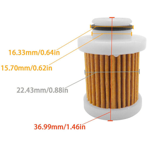 Yamaha outboard fuel filter 6D8-WS24A-00 2 pcs 2