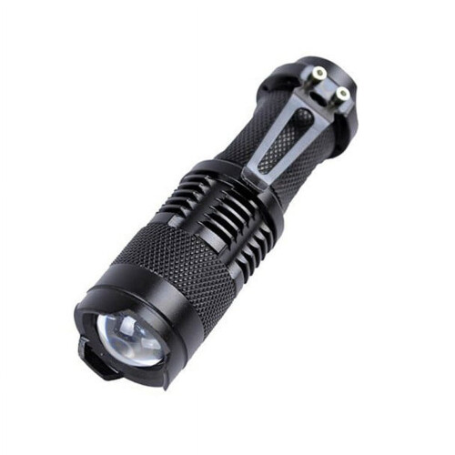 LED UV Blacklight Flashlight 365nm with AA Battery 1