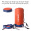 Sleeping Bag Compression Sack 35L Water-Resistant Nylon 2