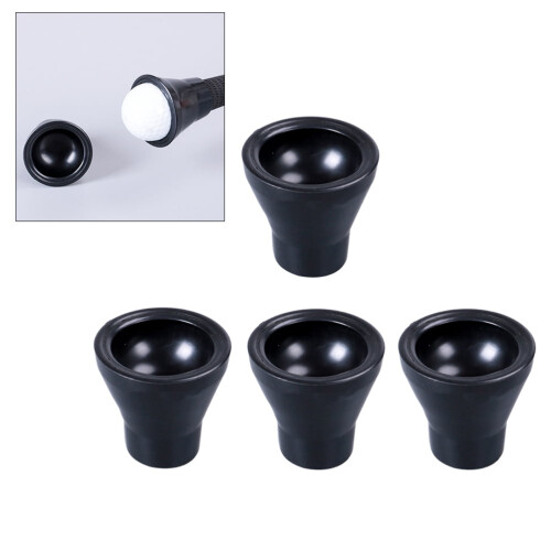 Gumový úchyt pro putter, černý, 4 ks 2