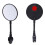 Bike Handlebar Rearview Mirror Black 1 Piece 5
