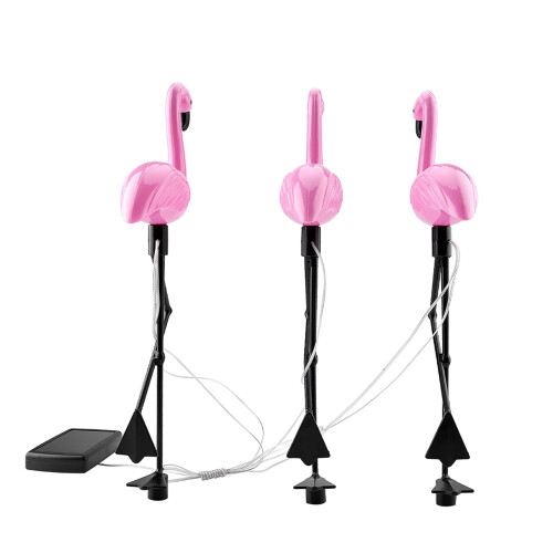 Luci solari a LED rosa per esterni, confezione da 6 pezzi 2