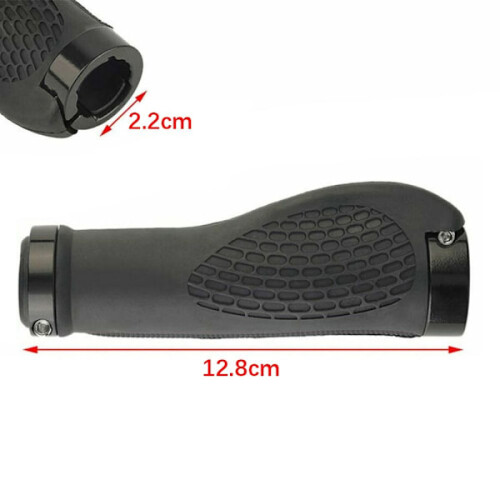 Poignées de guidon de vélo noires 2