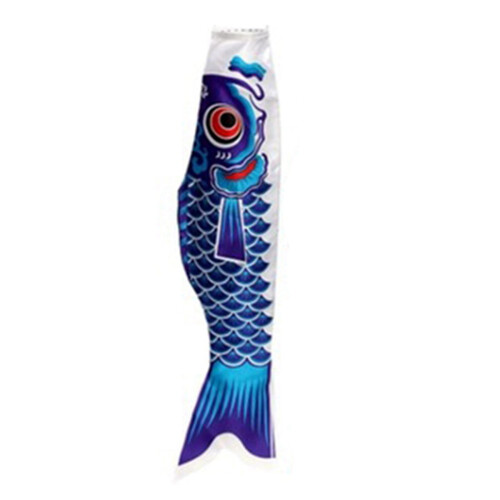 Striscione a vento a forma di carpa giapponese (2 pezzi) 1