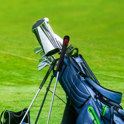 Alignment Stick Cover PU Lederen Headcover 2