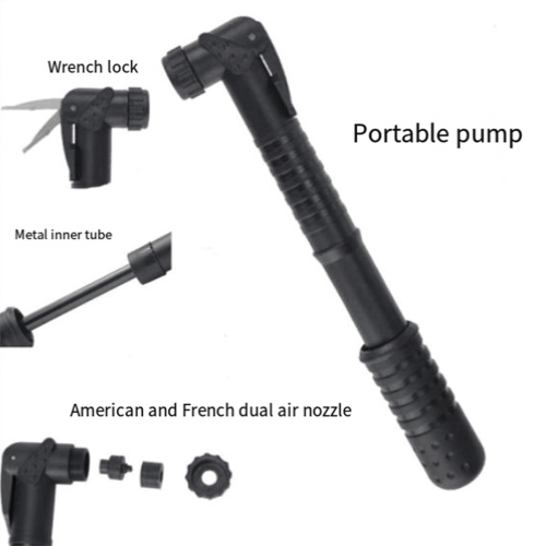 Bike Pump Universal Mini Track Pump 3 pcs 1