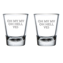 Set borrelglaasjes (1,75 oz, 2 stuks)