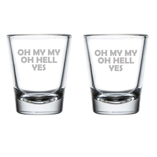 Set borrelglaasjes (1,75 oz, 2 stuks)