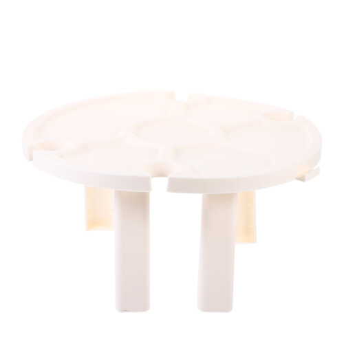 Portable wine picnic table with 4 glass holders 2