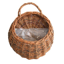 Wall Mounted Wicker Flower Basket Hanging Planter