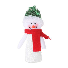 Décoration de sapin de Noël LED Père Noël, cerf et bonhomme de neige (1 pièce)