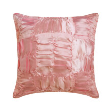 Clúdach Pillow Satin Uigeach Bándearg Éadrom 22x22 orlach