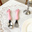 Baby Spoon Fork Set Stainless Steel Pink Plastic 6