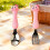 Toddler Fork Spoon Set Stainless Steel Pink 14