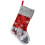Weihnachtsgeschenktüte mit gesichtsloser Puppe als Baumschmuck 1