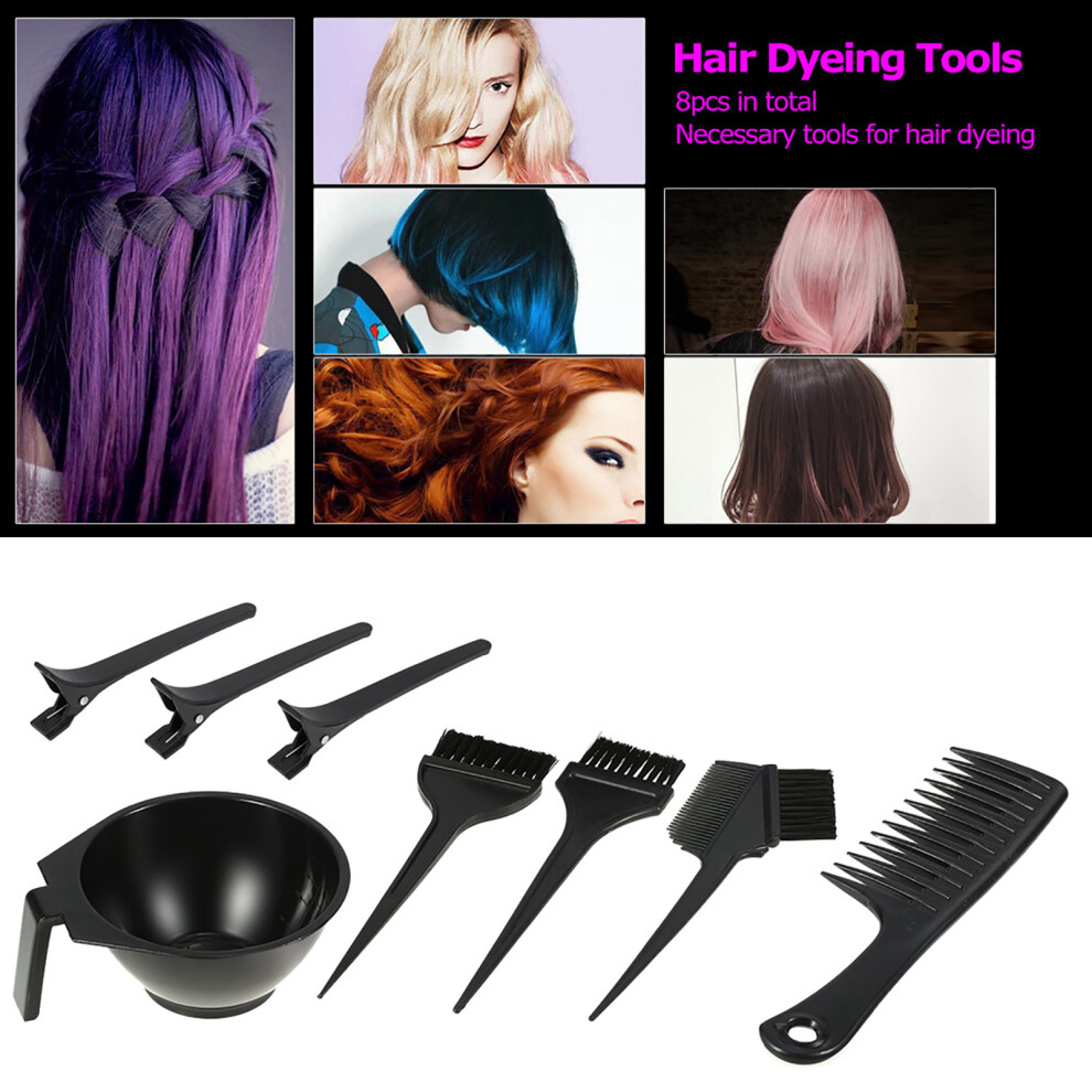 Bestauty 8pcs Salon Hair Colour Kit