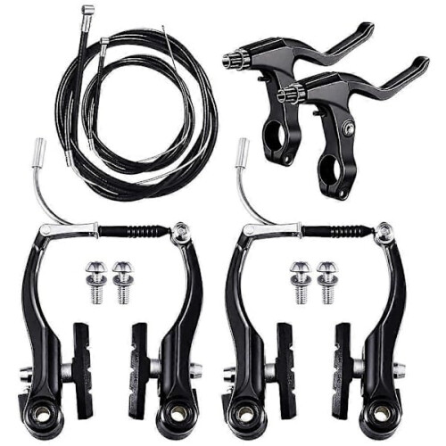 Mountainbikeset met V-remmen en stuur