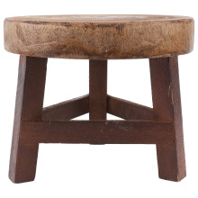 Tabouret porte-plantes en bois Zerodeko Mini