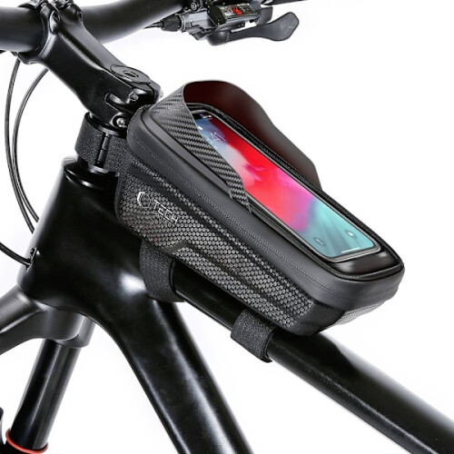 Supporto per cellulare da bicicletta nero universale M