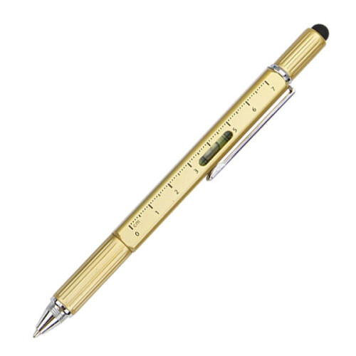 Balpen Multifunctioneel Goud 1 stuk