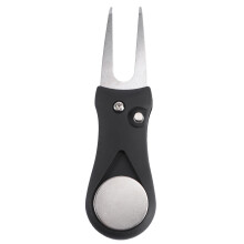 Roestvrijstalen divot reparatietool voor golfclubs (2 stuks)