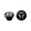Aluminum Bike Handlebar End Plugs 1 Pair 1