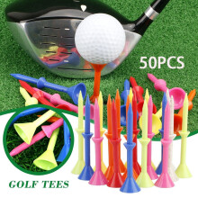 Plastic golftees 83 mm onbreekbaar 50 stuks