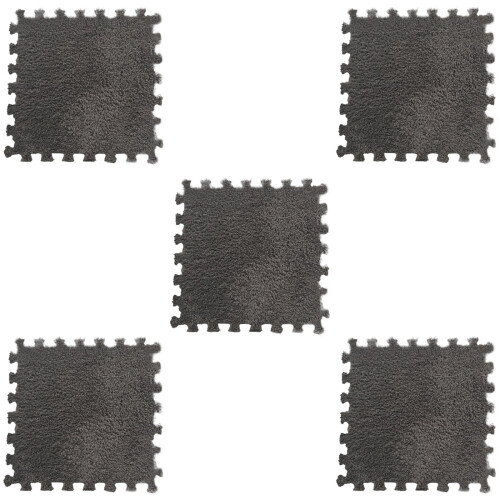 Sammenlåsende yogamattefliser 30x30cm