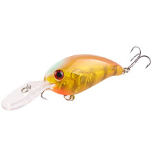 Baoite crua súile 3D Welling crankbait do dord, 1 phíosa