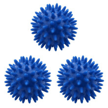 Bolas de massagem em formato de ouriço, 3 unidades de 6cm a 10cm