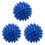 Bile de masaj cu bule Hedgehog, 3 buc., 6 cm, 10 cm 1