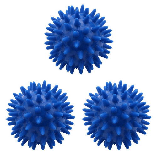 Bile de masaj cu bule Hedgehog, 3 buc., 6 cm, 10 cm