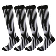 Compression Socks for Women and Men Calf-Length Open-Toe 2