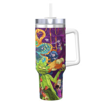 Gobelet Rick et Morty en acier inoxydable 1,2 L