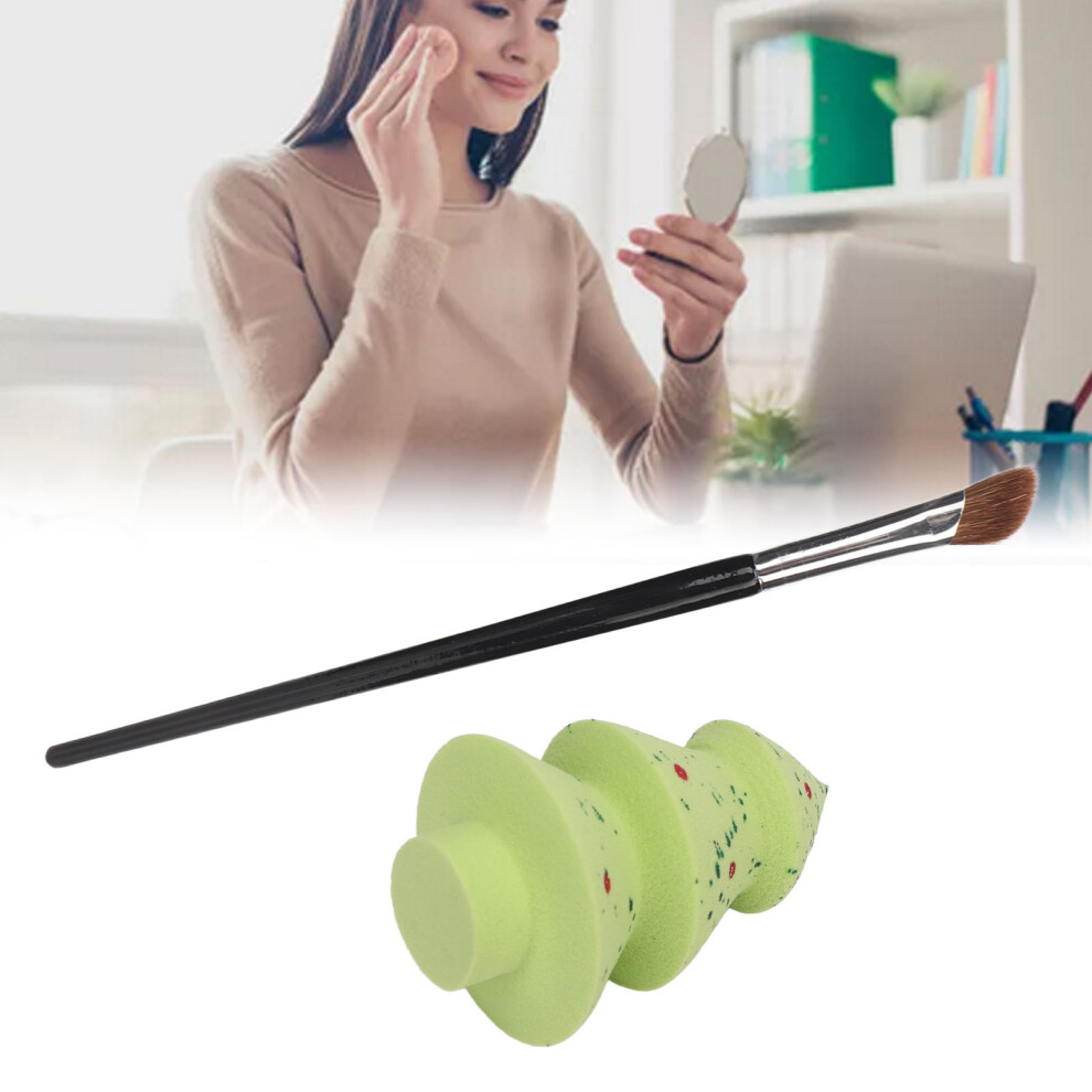 Angled Contour Brush with Sequin Sponge