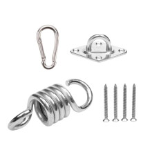 Eease M8 outdoor hammock swing with accessories set silver
