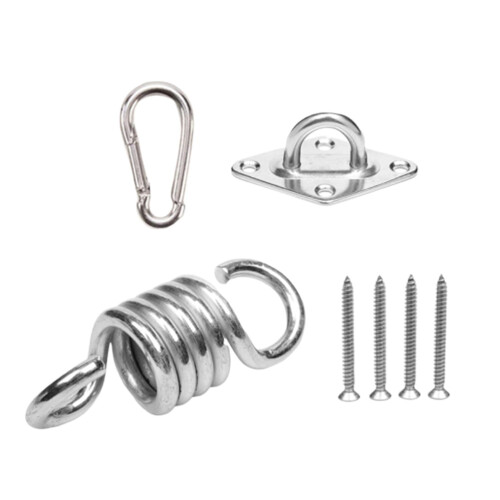 Eease M8 outdoor hammock swing with accessories set silver