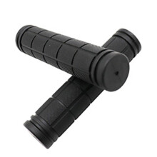 Leke Fahrradlenkergriffe, 22 mm, rutschfestes Gummi, 2 Stück