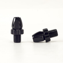 Bicycle Brake Lever Adjusting Screw M10 Black 2pcs