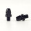 Bicycle Brake Lever Adjusting Screw M10 Black 2pcs 1