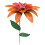 Metallener Blumenspinner mit Stab für den Garten 1