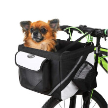 Bicycle Basket for Dog or Cat Black