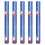 Christmas Wrapping Paper Santa Pattern Single-Sided 5 pcs 1