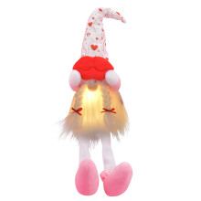Ystävänpäivä gnome kääpiö työpöydän koriste, 1 kpl
