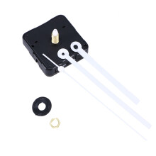 Geräuschloses Uhrwerk-Set, weiß, DIY-Austausch