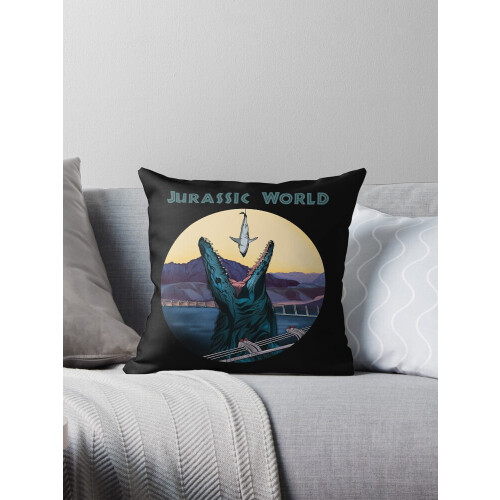 Jurassic World Mosasaurus -tyynynpäällinen 2 kpl